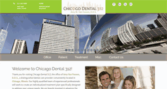 Desktop Screenshot of chicagodental312.com